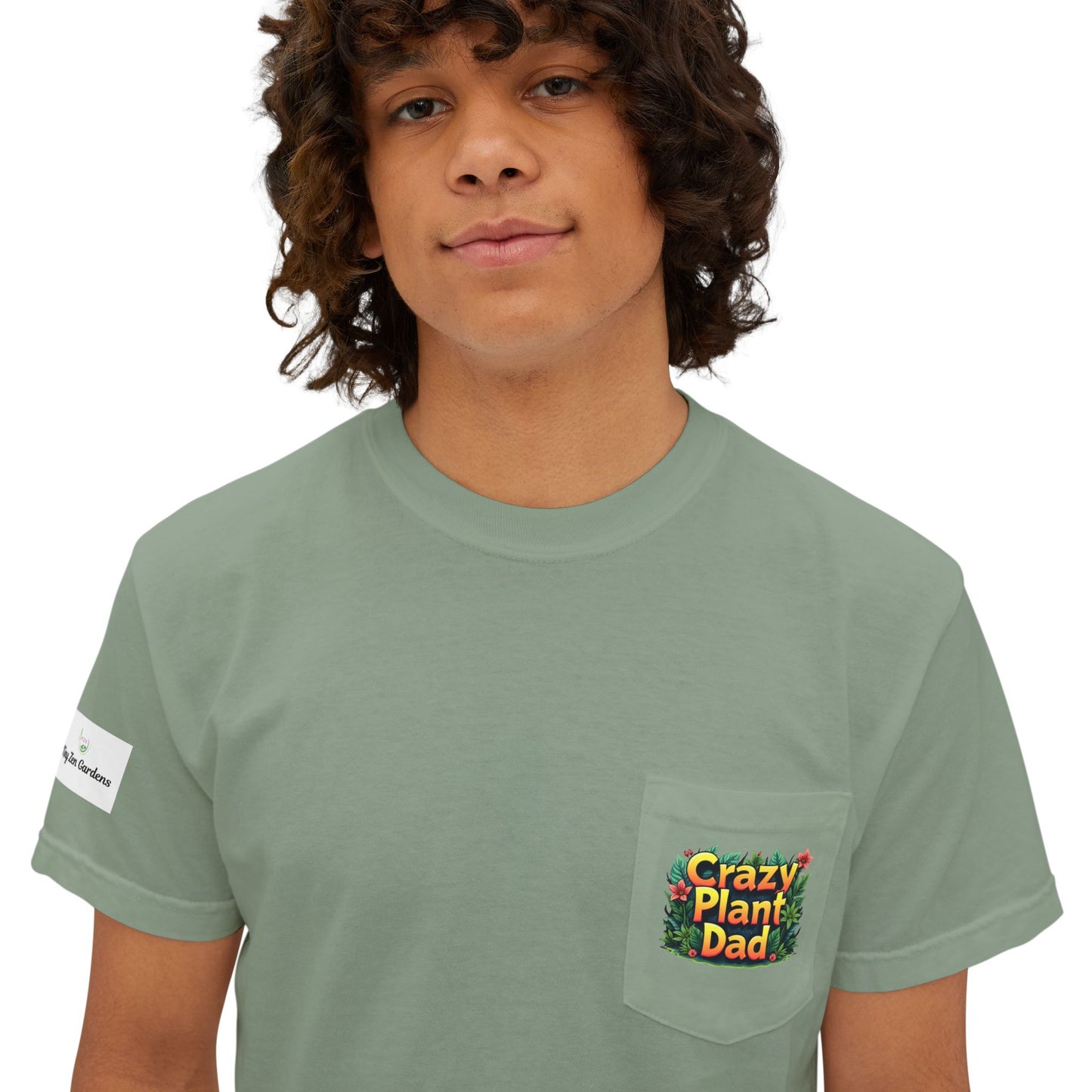 Men’s T-Shirt | Crazy Plant Dad | Tiny Zen Gardens