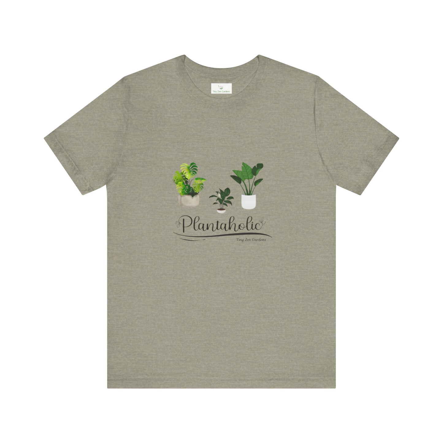 Unisex Jersey Short Sleeve Tee | Plantaholic | Tiny Zen Gardens