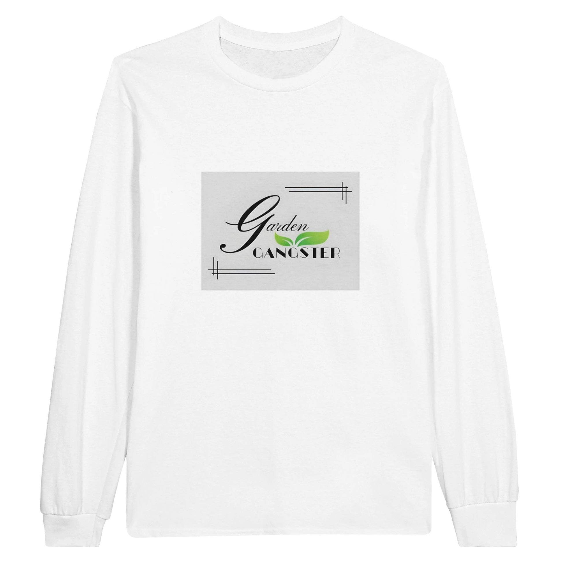 Classic Long - sleeve T - shirt | Garden Gangster | Tiny Zen Gardens - Tiny Zen Gardens