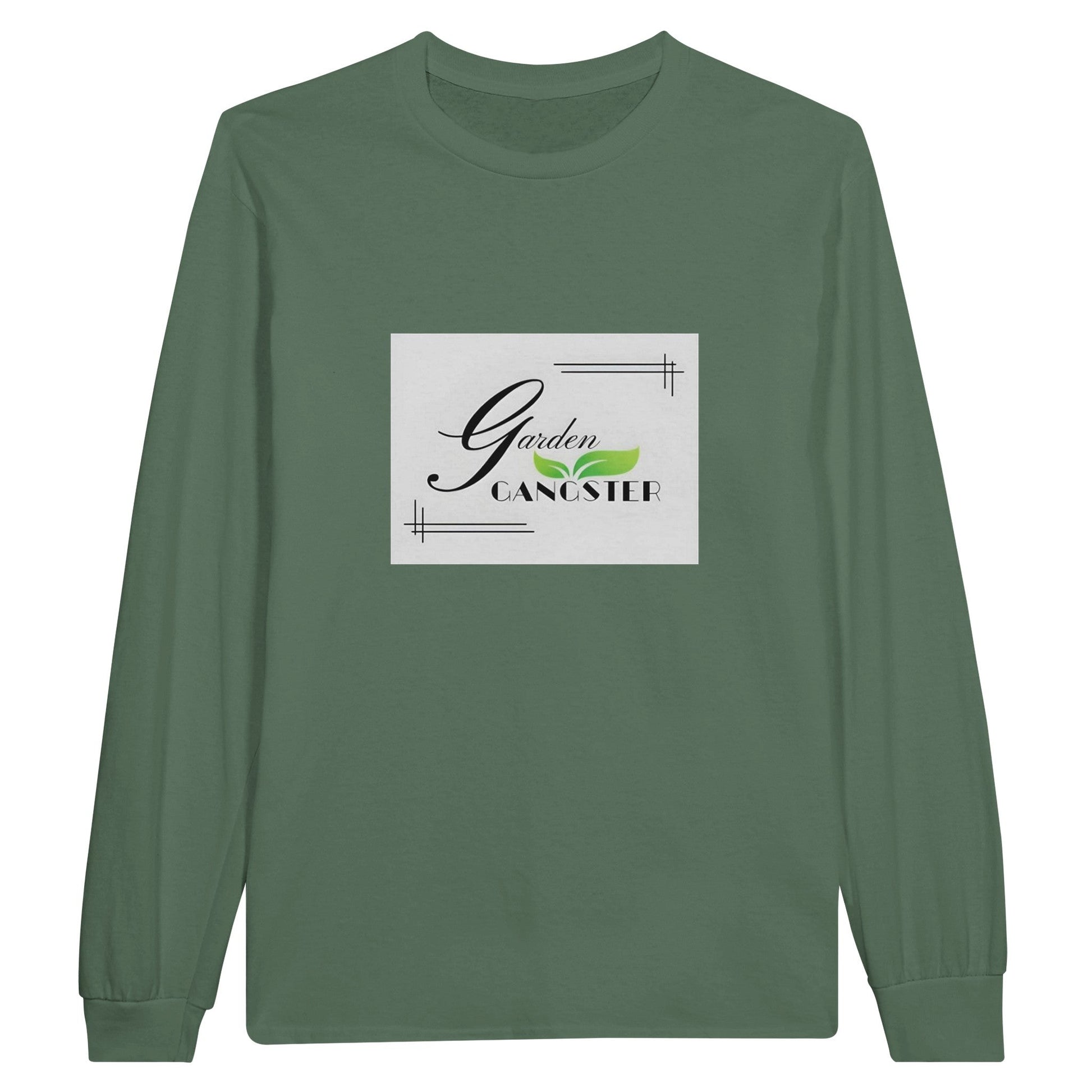 Classic Long - sleeve T - shirt | Garden Gangster | Tiny Zen Gardens - Tiny Zen Gardens