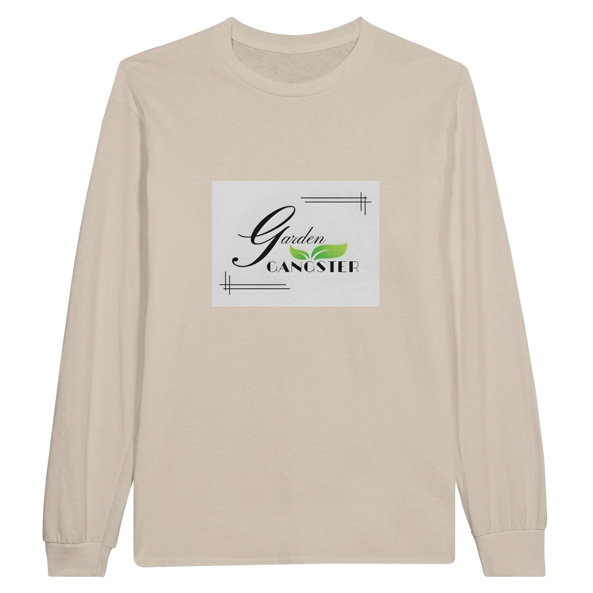 Classic Long - sleeve T - shirt | Garden Gangster | Tiny Zen Gardens - Tiny Zen Gardens