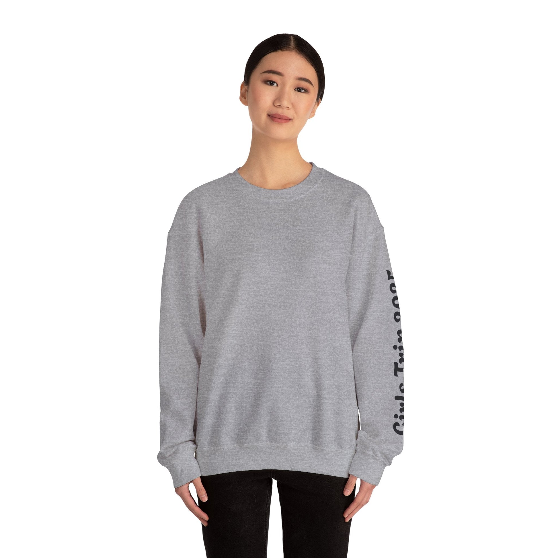 Crewneck Sweatshirt - Girls on the Loose Adventure Memories Celebration - Tiny Zen Gardens