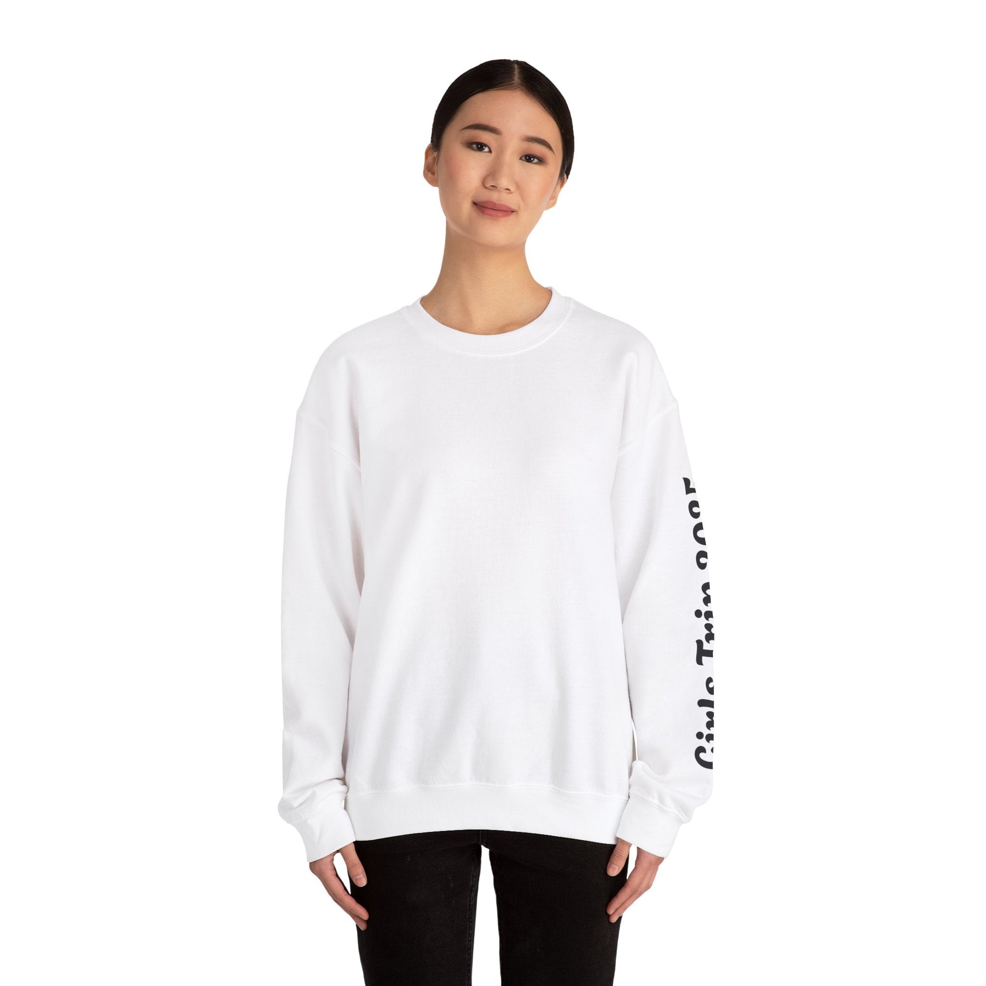 Crewneck Sweatshirt - Girls on the Loose Adventure Memories Celebration - Tiny Zen Gardens