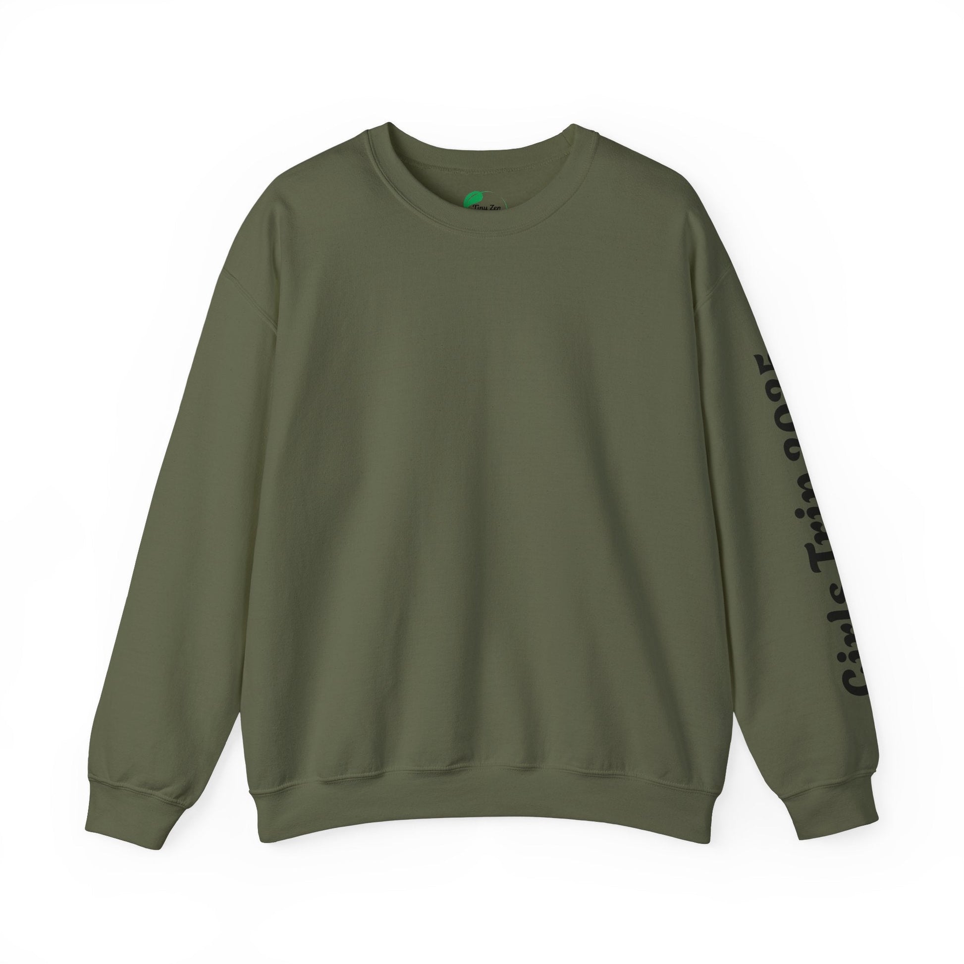 Crewneck Sweatshirt - Girls on the Loose Adventure Memories Celebration - Tiny Zen Gardens