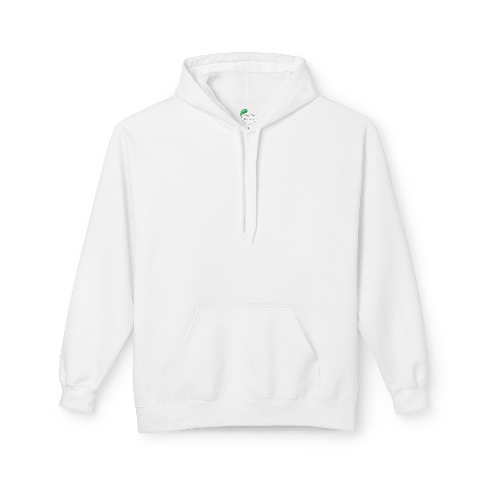 Funny Quote Hoodie - Midweight Softstyle Fleece - Tiny Zen Gardens