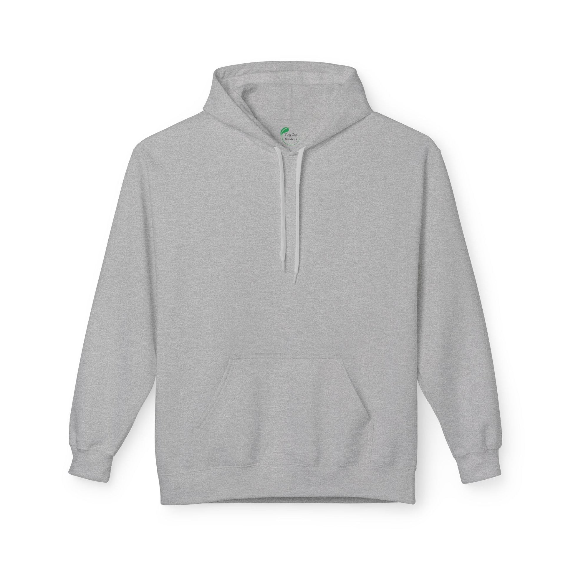 Funny Quote Hoodie - Midweight Softstyle Fleece - Tiny Zen Gardens