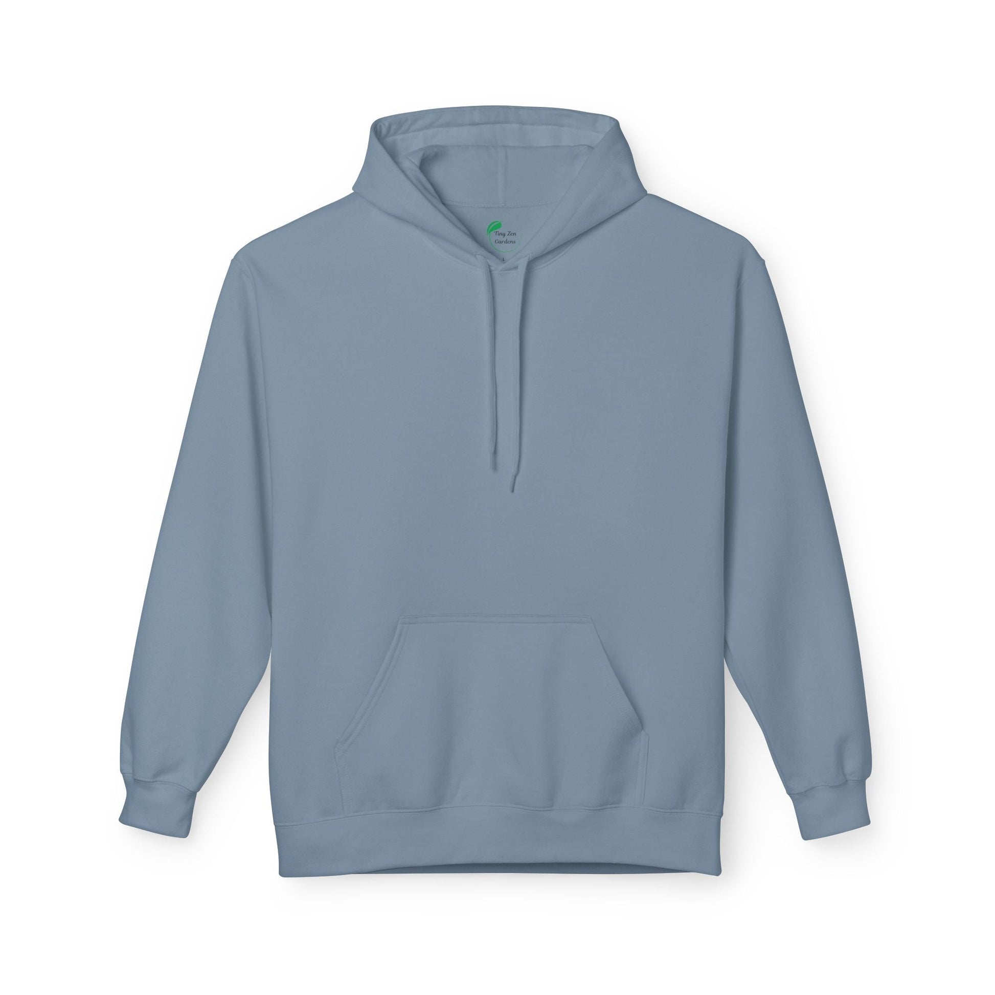 Funny Quote Hoodie - Midweight Softstyle Fleece - Tiny Zen Gardens