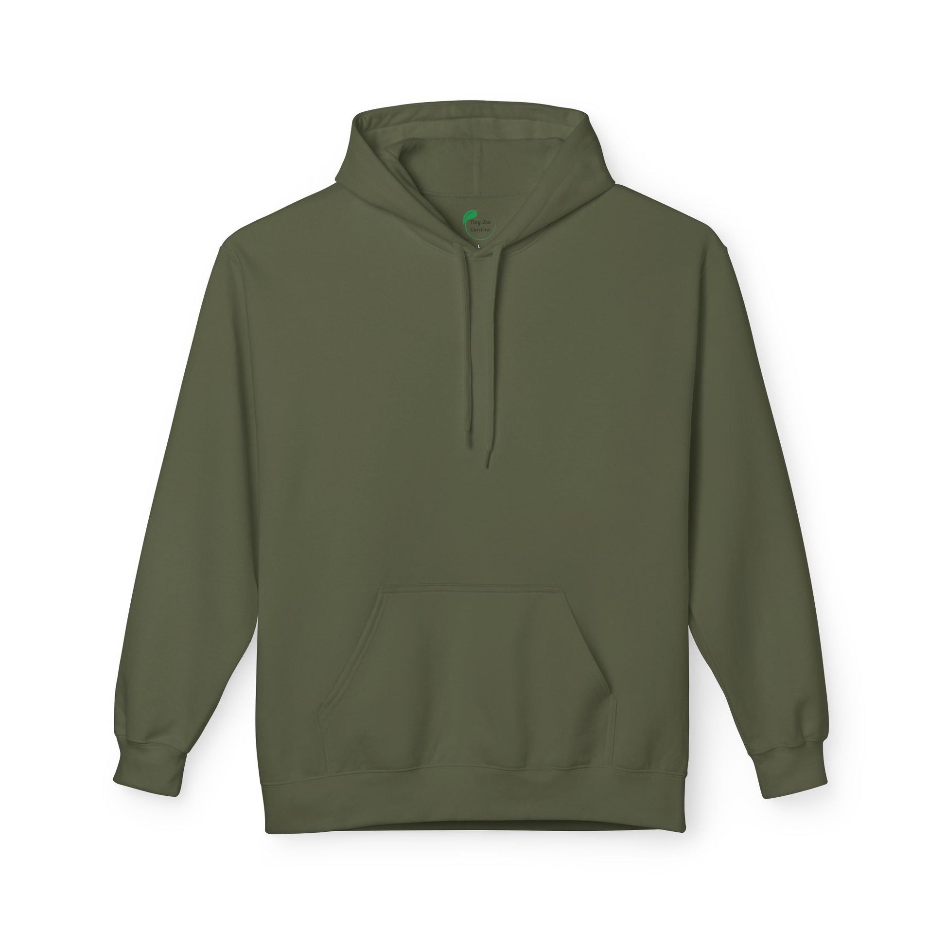 Funny Quote Hoodie - Midweight Softstyle Fleece - Tiny Zen Gardens