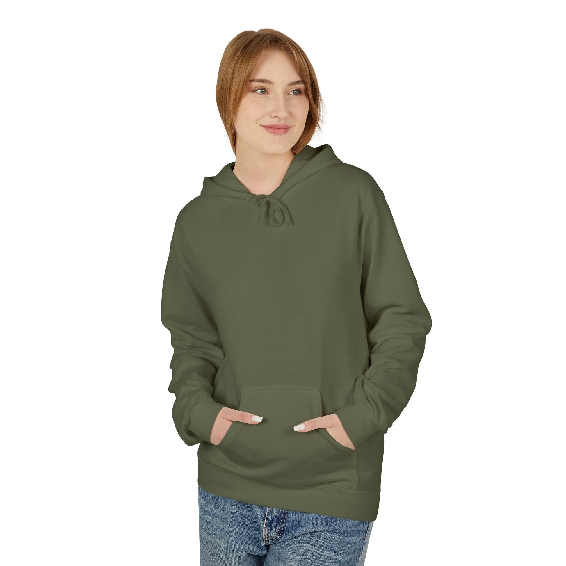 Funny Quote Hoodie - Midweight Softstyle Fleece - Tiny Zen Gardens