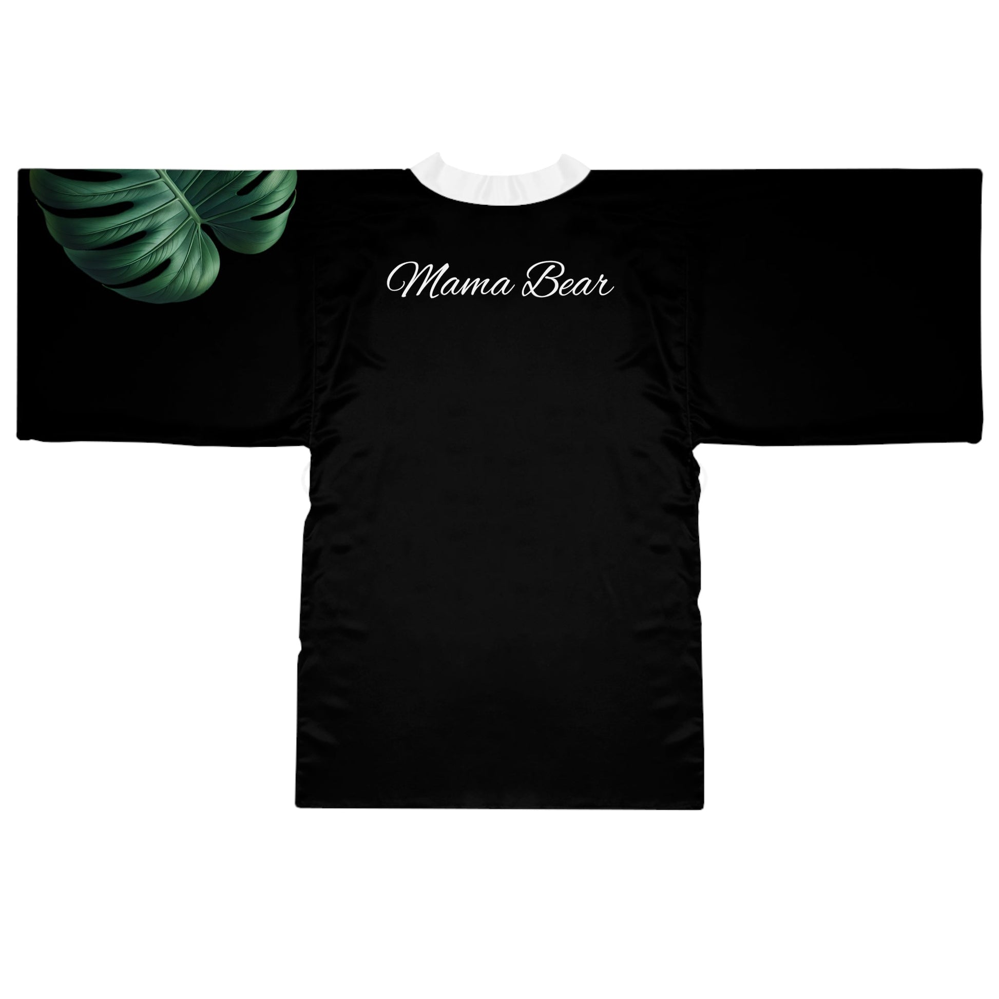 Luxurious Kimono Robe | Mama Bear (Black) - Tiny Zen Gardens
