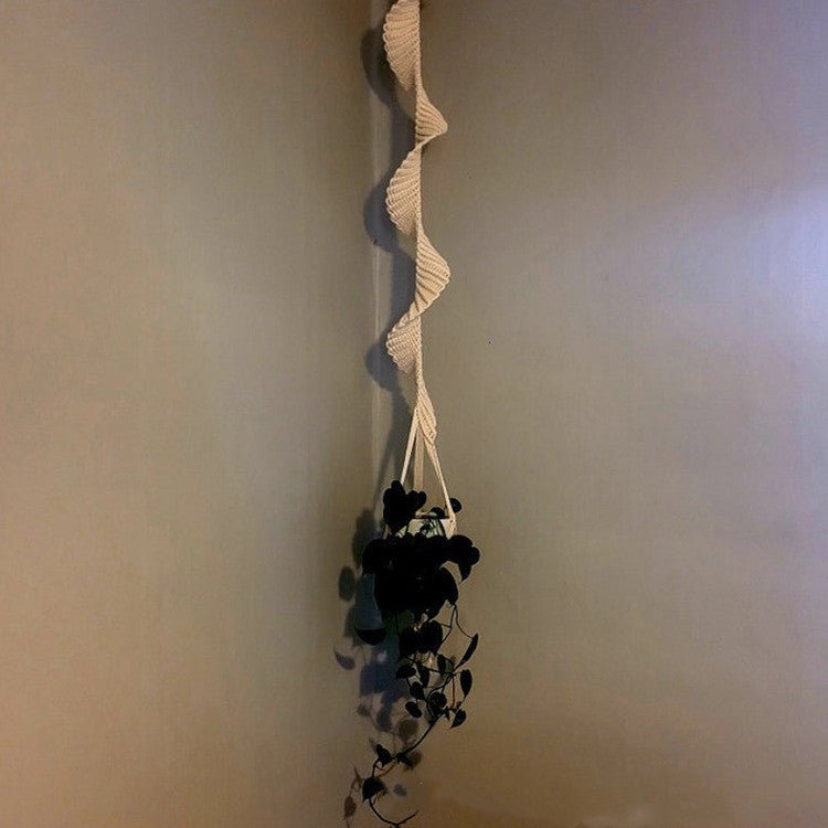 Plant Hanging Spider Plant Net Bag Decoration Boho - Tiny Zen Gardens