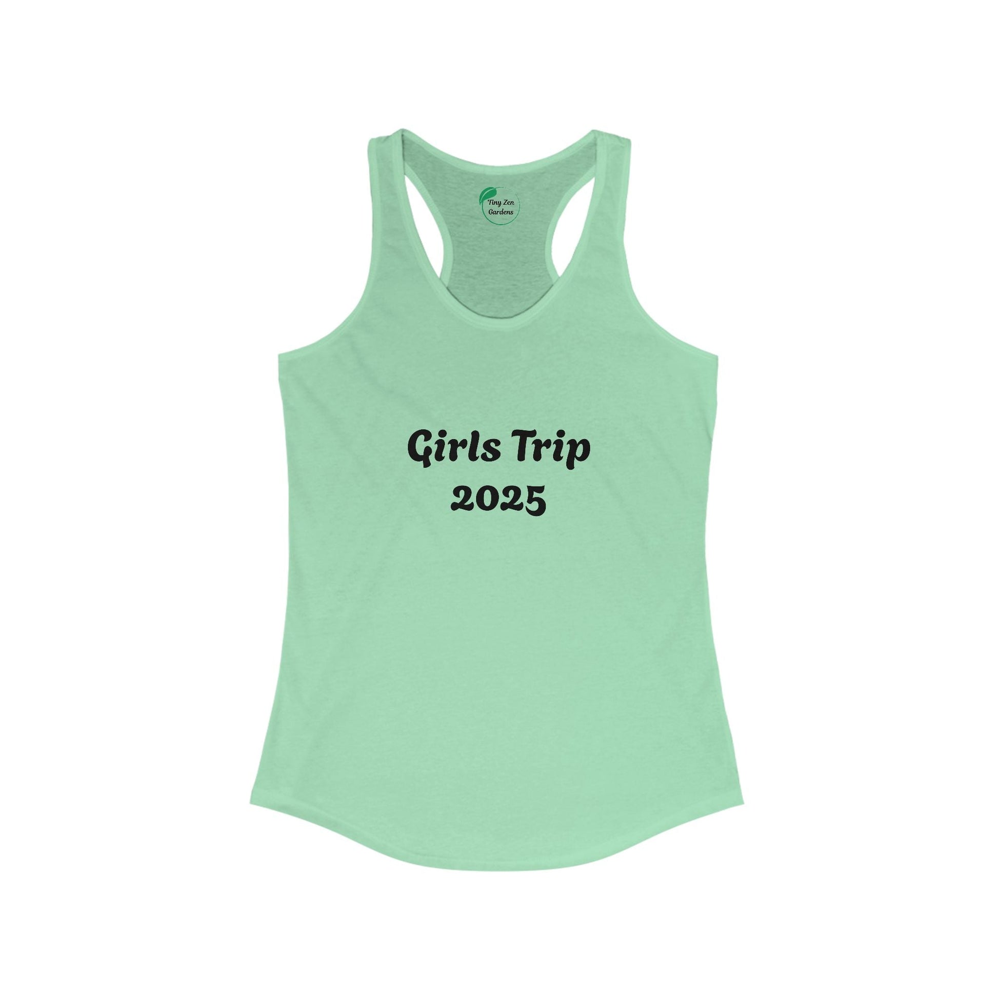 Racerback Tank - Girls on the Loose Tank Top - Tiny Zen Gardens