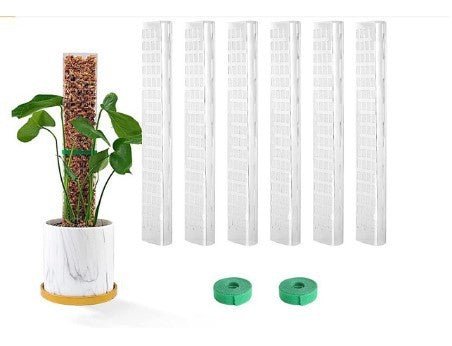Semi - circular Plant Plastic Moss Pole Plant Stake - Tiny Zen Gardens