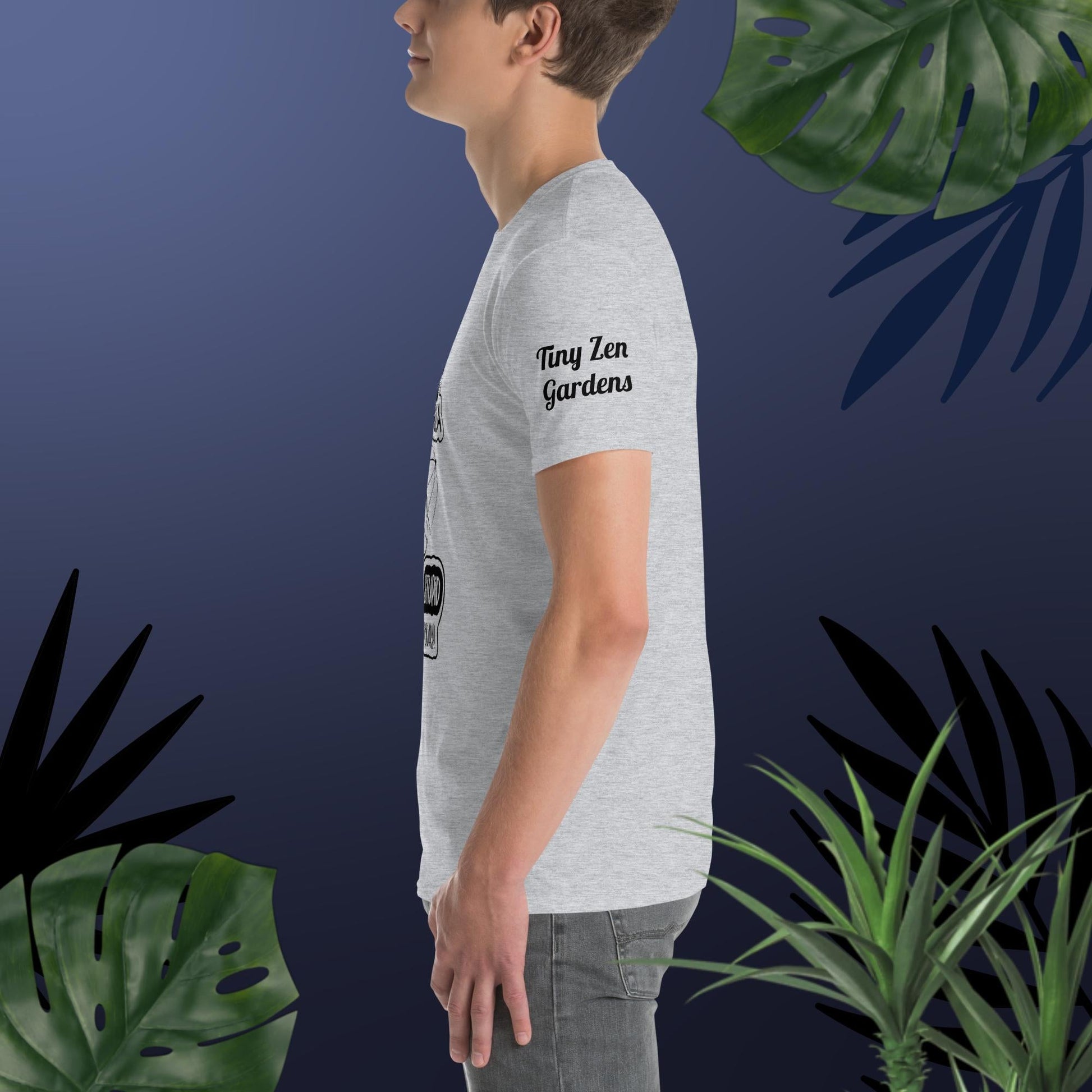 Short - Sleeve Unisex T-Shirt | Dumbrella - Tiny Zen Gardens
