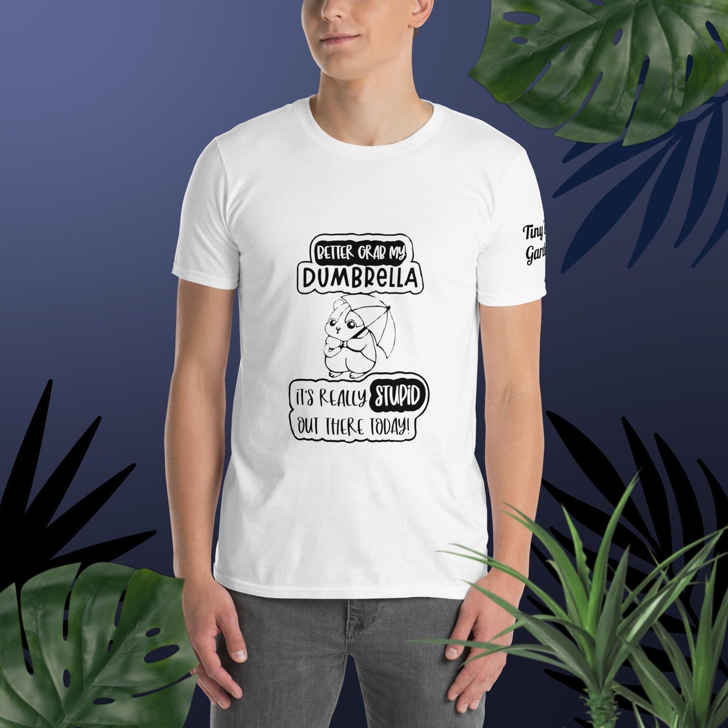 Short - Sleeve Unisex T-Shirt | Dumbrella - Tiny Zen Gardens
