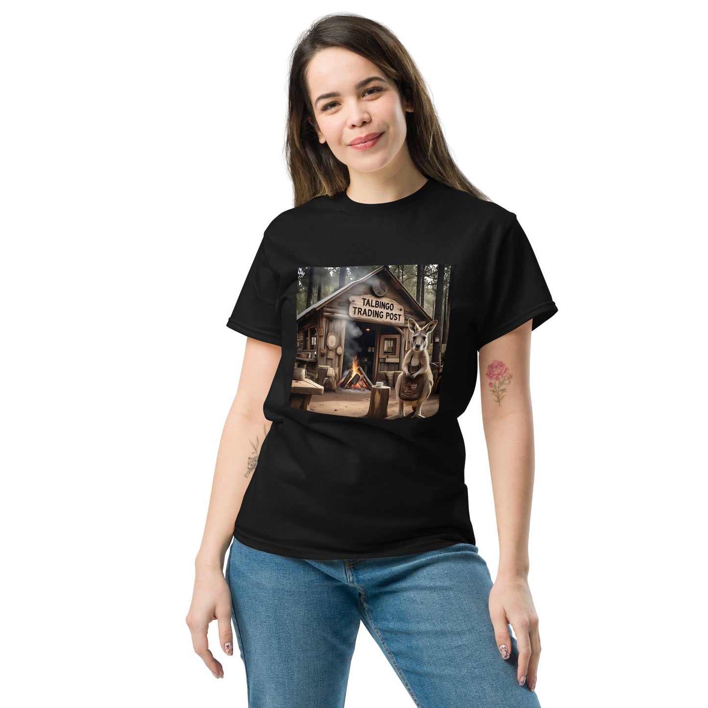 Talbingo Trading Post Crew Neck Unisex classic tee - Tiny Zen Gardens