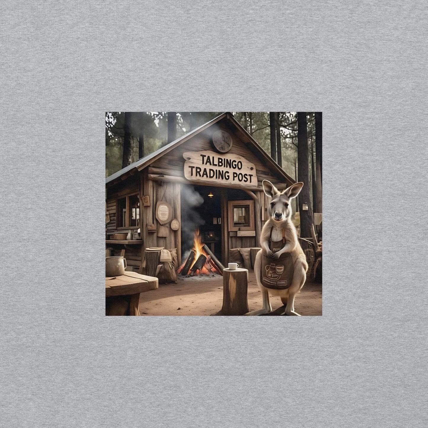 Talbingo Trading Post Unisex Hoodie - Tiny Zen Gardens