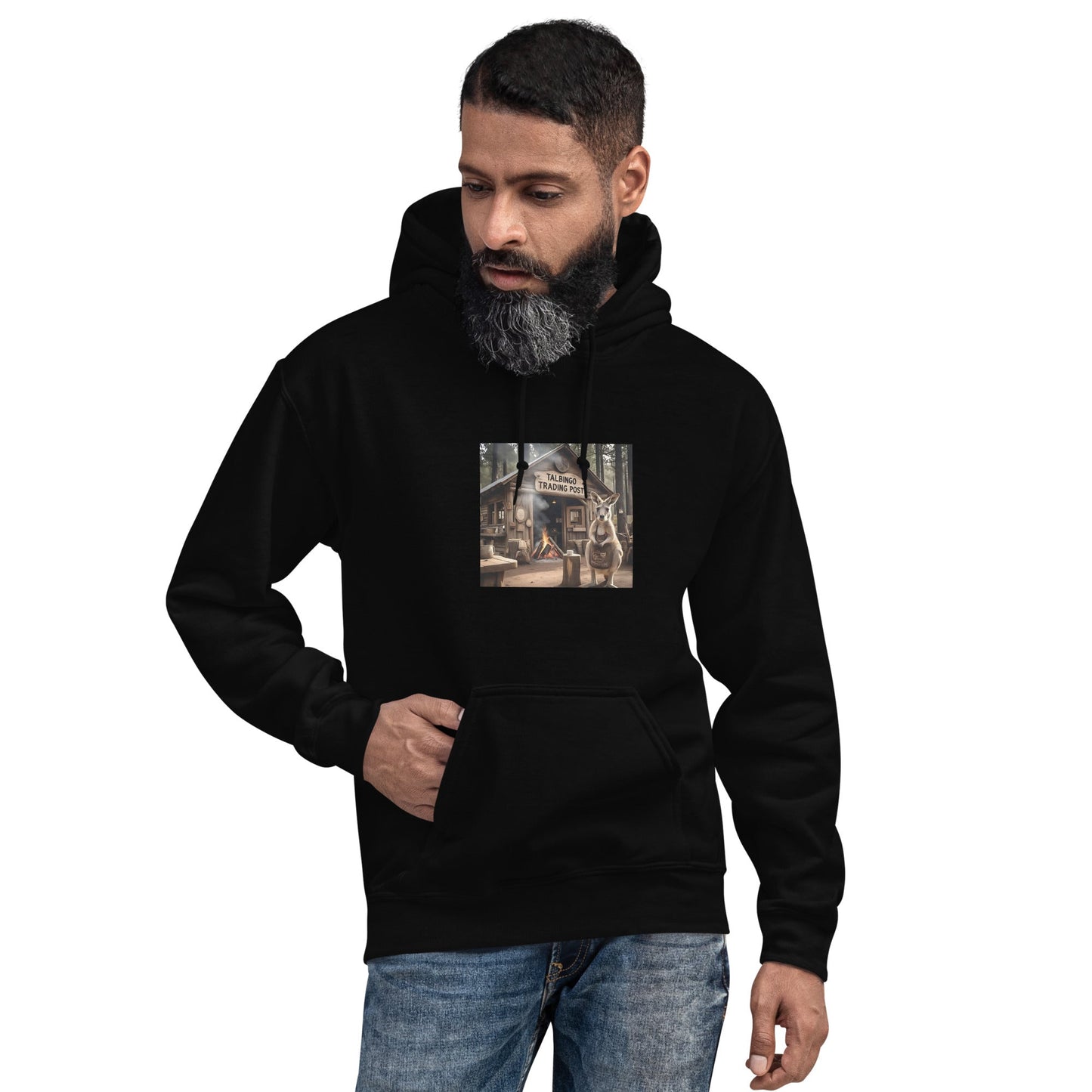 Talbingo Trading Post Unisex Hoodie - Tiny Zen Gardens