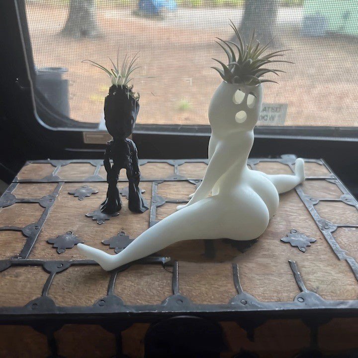 The Yoga Pose Planter - Tiny Zen Gardens