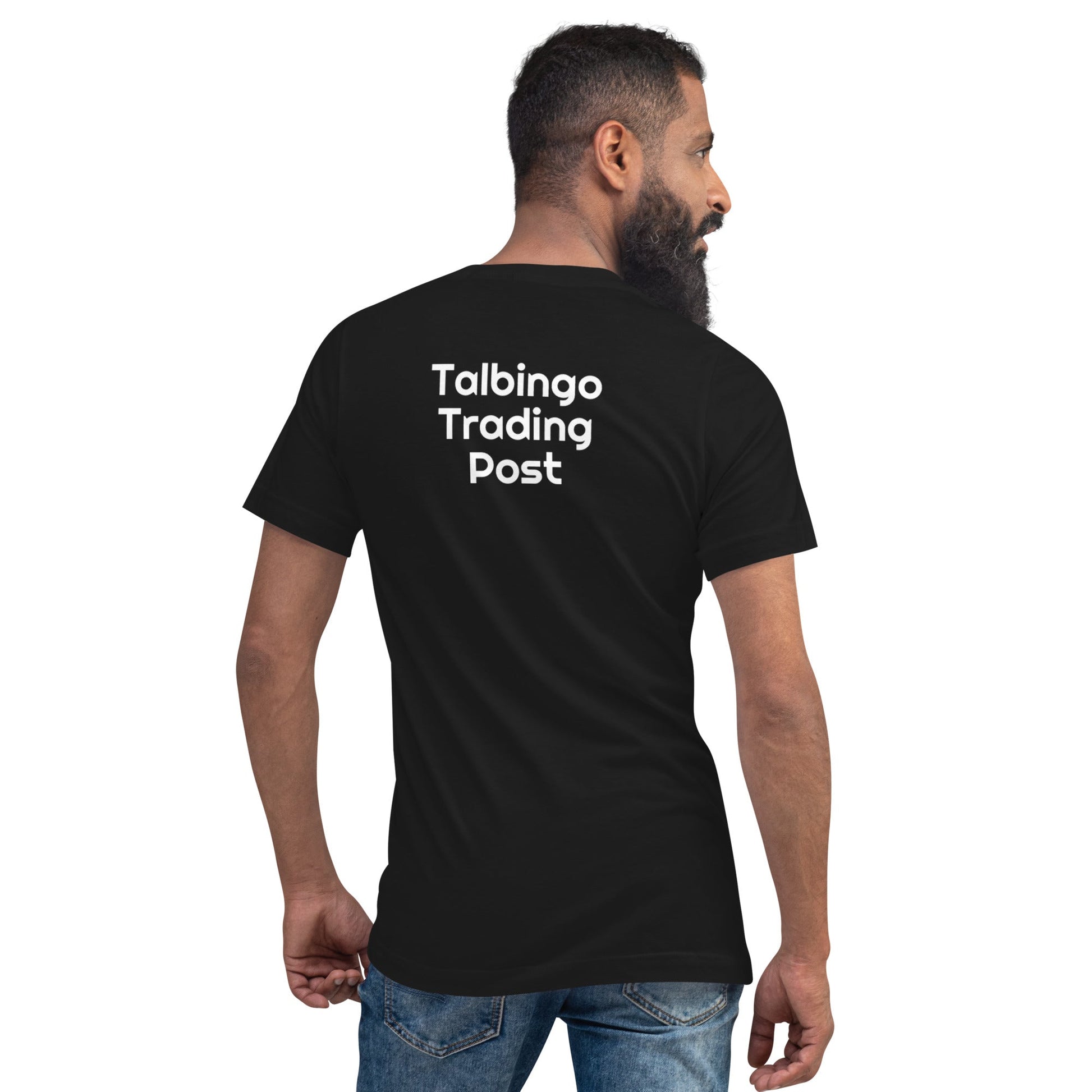 Unisex Short Sleeve V - Neck T-Shirt - Tiny Zen Gardens