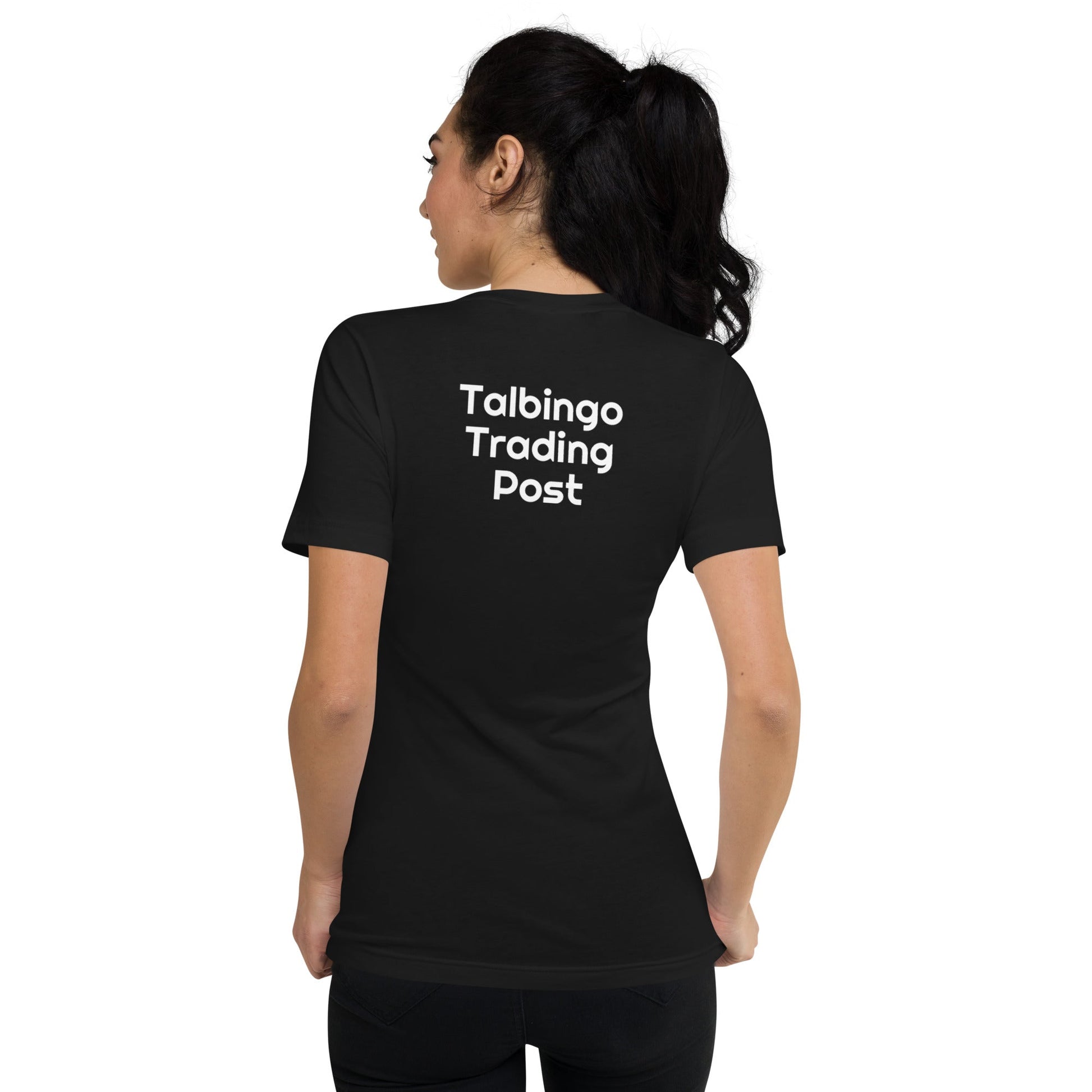 Unisex Short Sleeve V - Neck T-Shirt - Tiny Zen Gardens