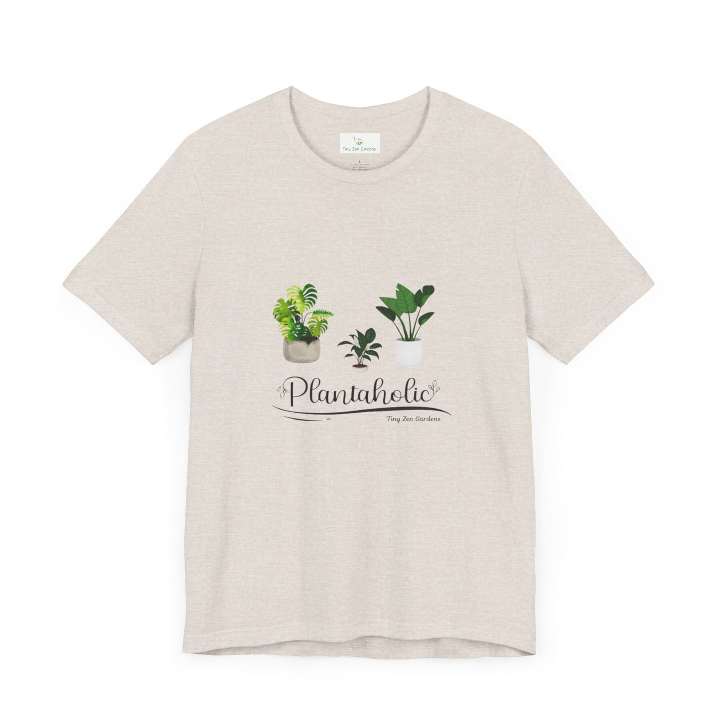 Unisex Jersey Short Sleeve Tee | Plantaholic | Tiny Zen Gardens