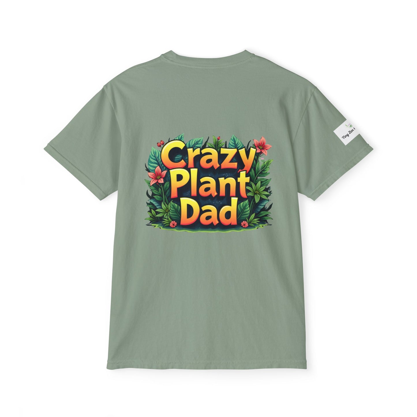 Men’s T-Shirt | Crazy Plant Dad | Tiny Zen Gardens