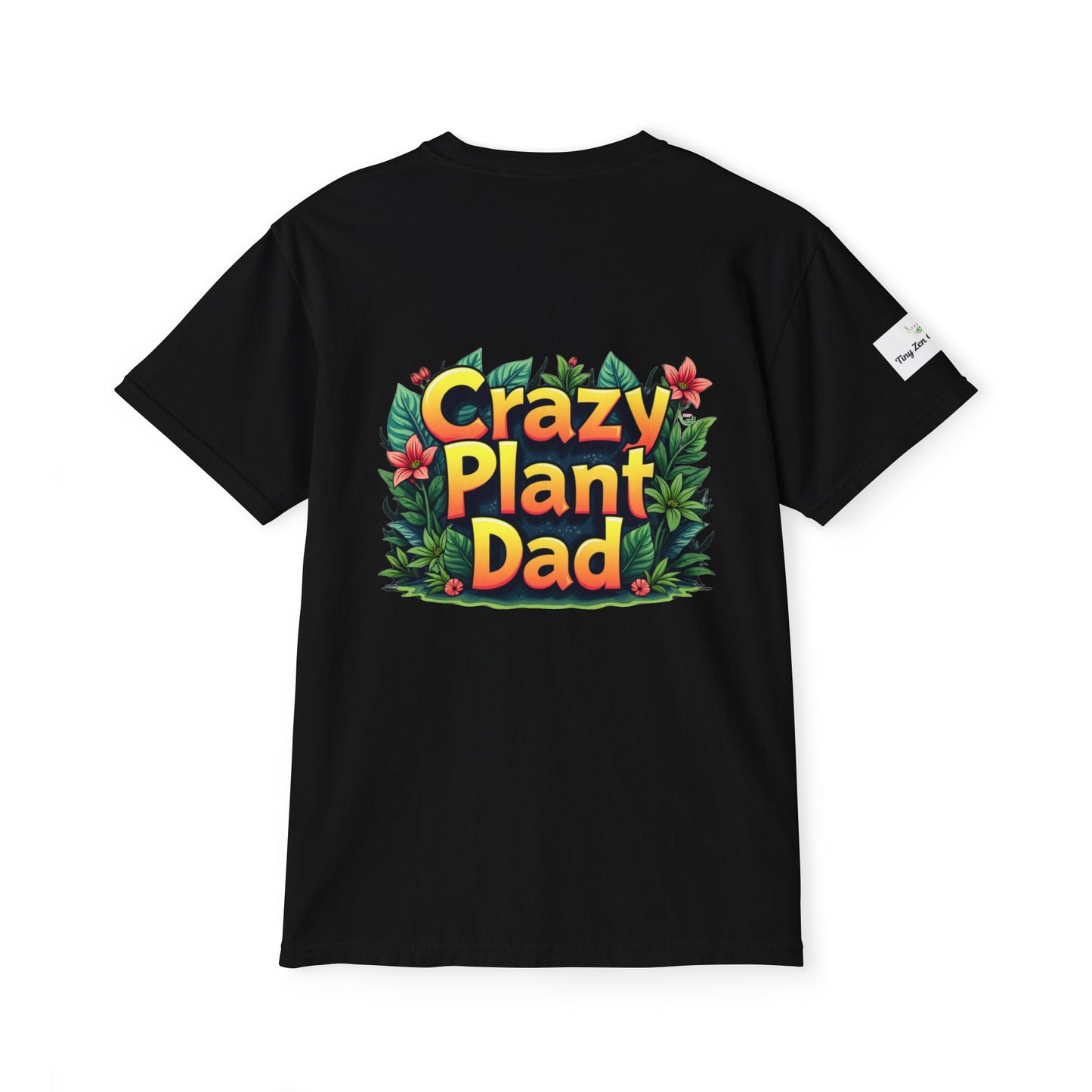 Men’s T-Shirt | Crazy Plant Dad | Tiny Zen Gardens