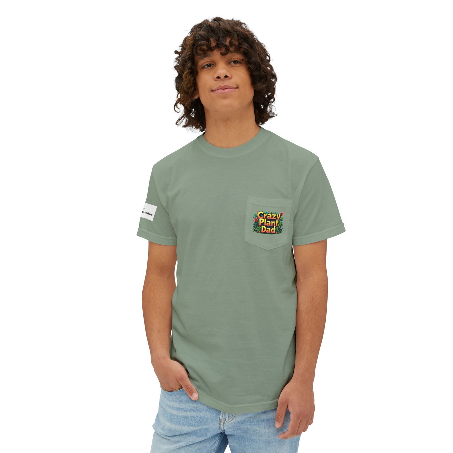 Men’s T-Shirt | Crazy Plant Dad | Tiny Zen Gardens