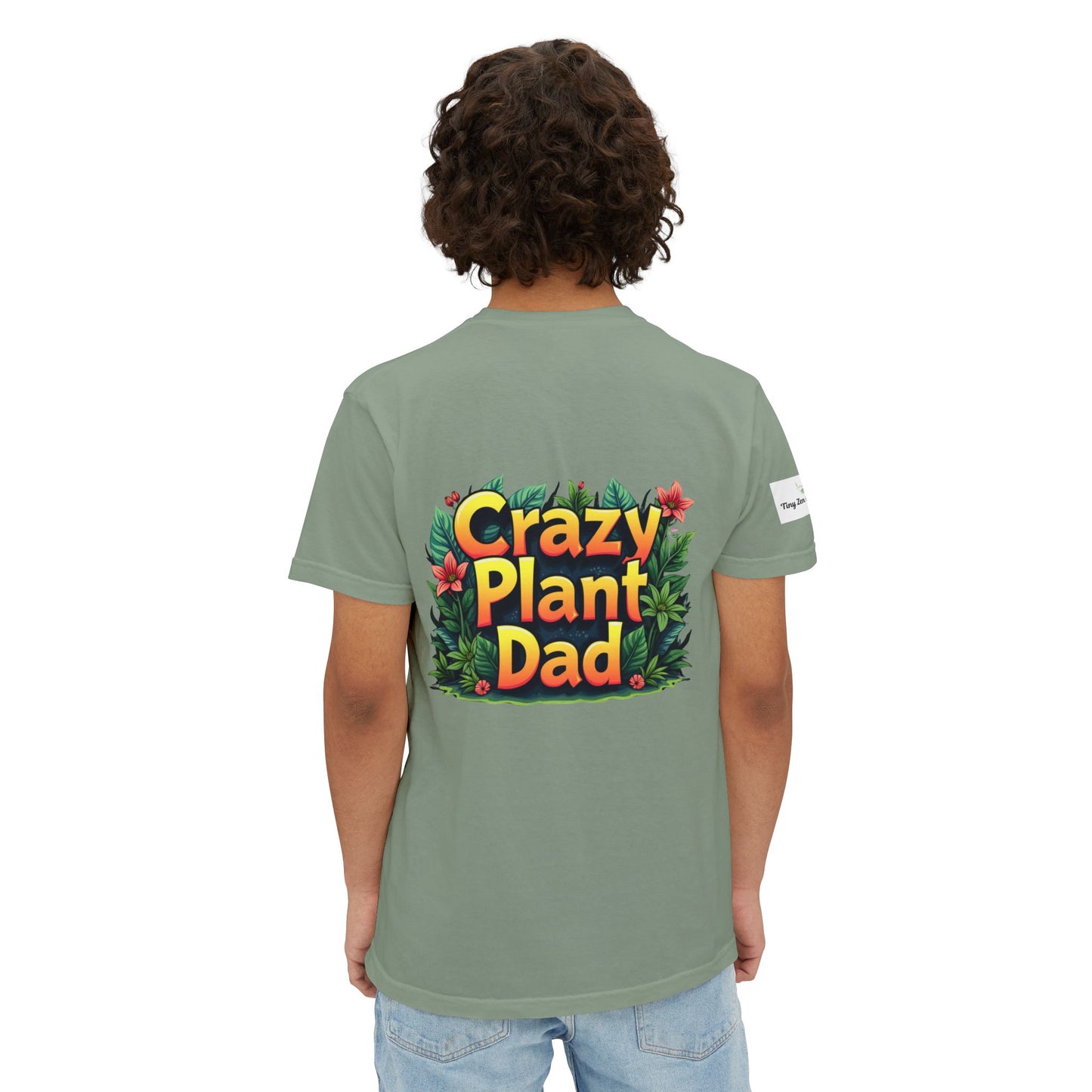 Men’s T-Shirt | Crazy Plant Dad | Tiny Zen Gardens