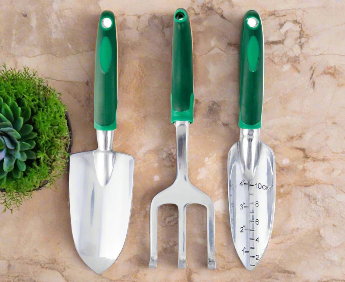 3 - Piece Garden Hand Tool Set - Tiny Zen Gardens