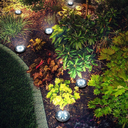 4 Pcs Solar Powered LED Light for Outdoor Garden - Tiny Zen Gardens