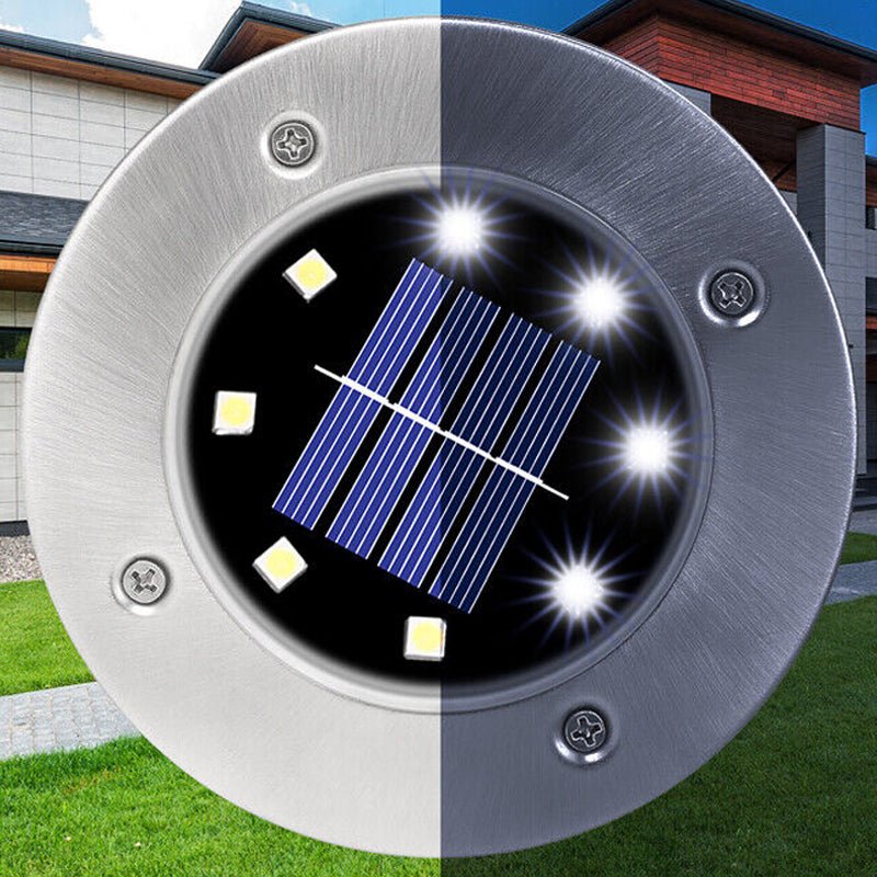 4 Pcs Solar Powered LED Light for Outdoor Garden - Tiny Zen Gardens