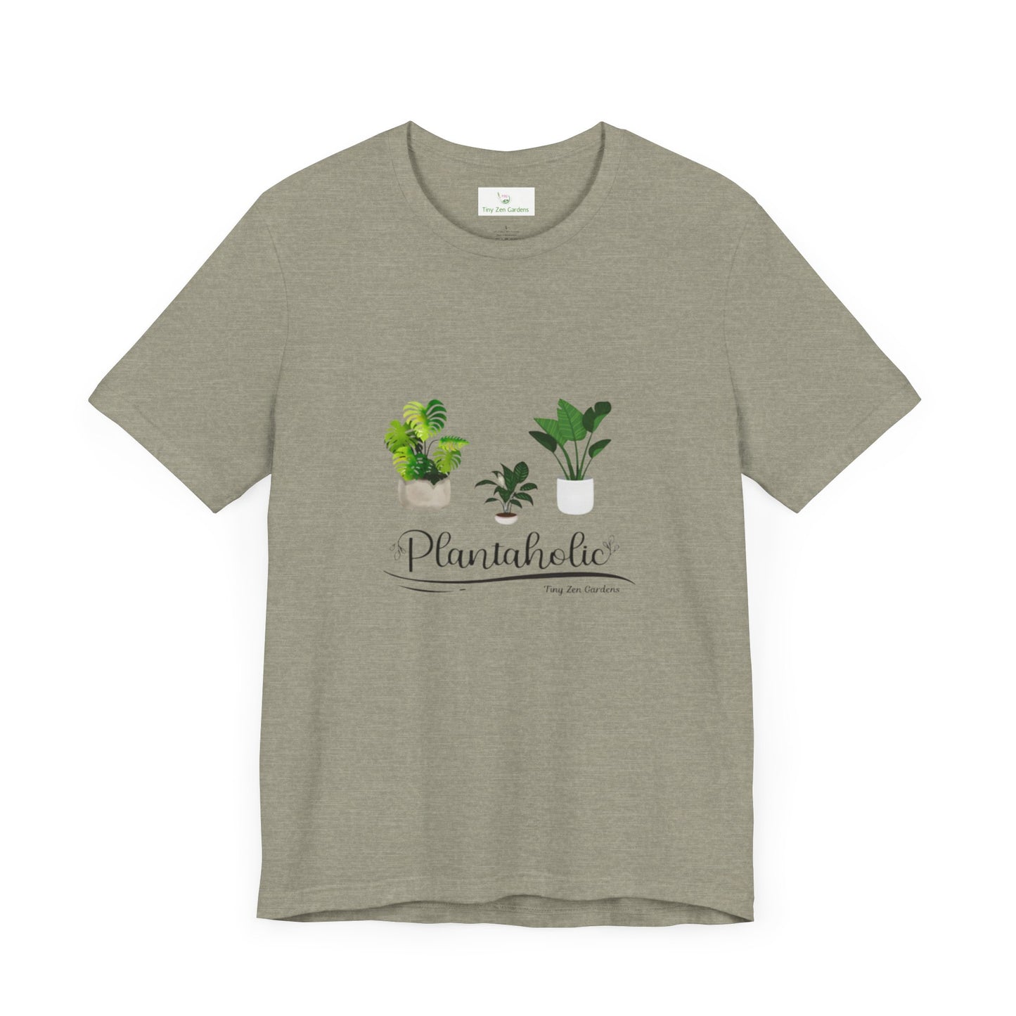 Unisex Jersey Short Sleeve Tee | Plantaholic | Tiny Zen Gardens