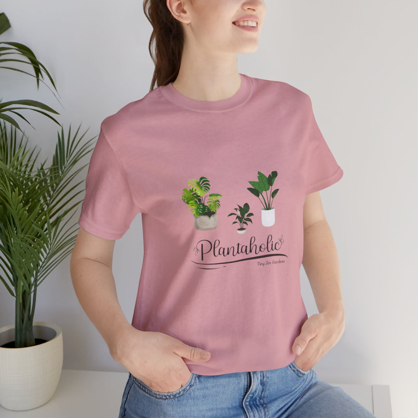 Unisex Jersey Short Sleeve Tee | Plantaholic | Tiny Zen Gardens