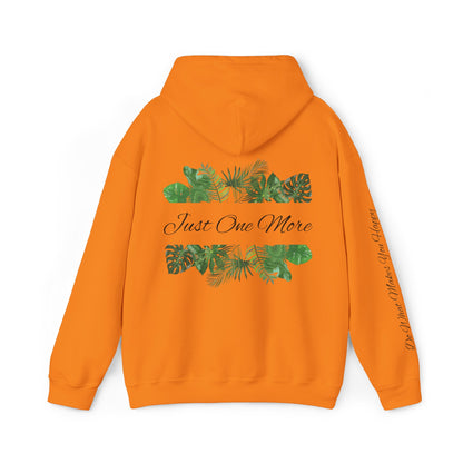 Unisex Heavy Blend™ Hooded Sweatshirt | Just One More | Tiny Zen Gardens