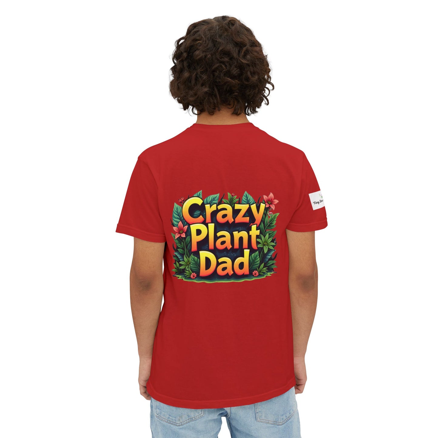 Men’s T-Shirt | Crazy Plant Dad | Tiny Zen Gardens