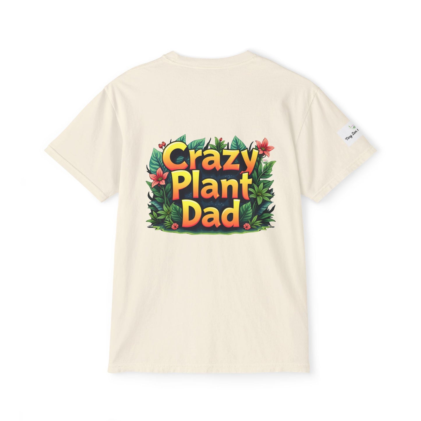 Men’s T-Shirt | Crazy Plant Dad | Tiny Zen Gardens