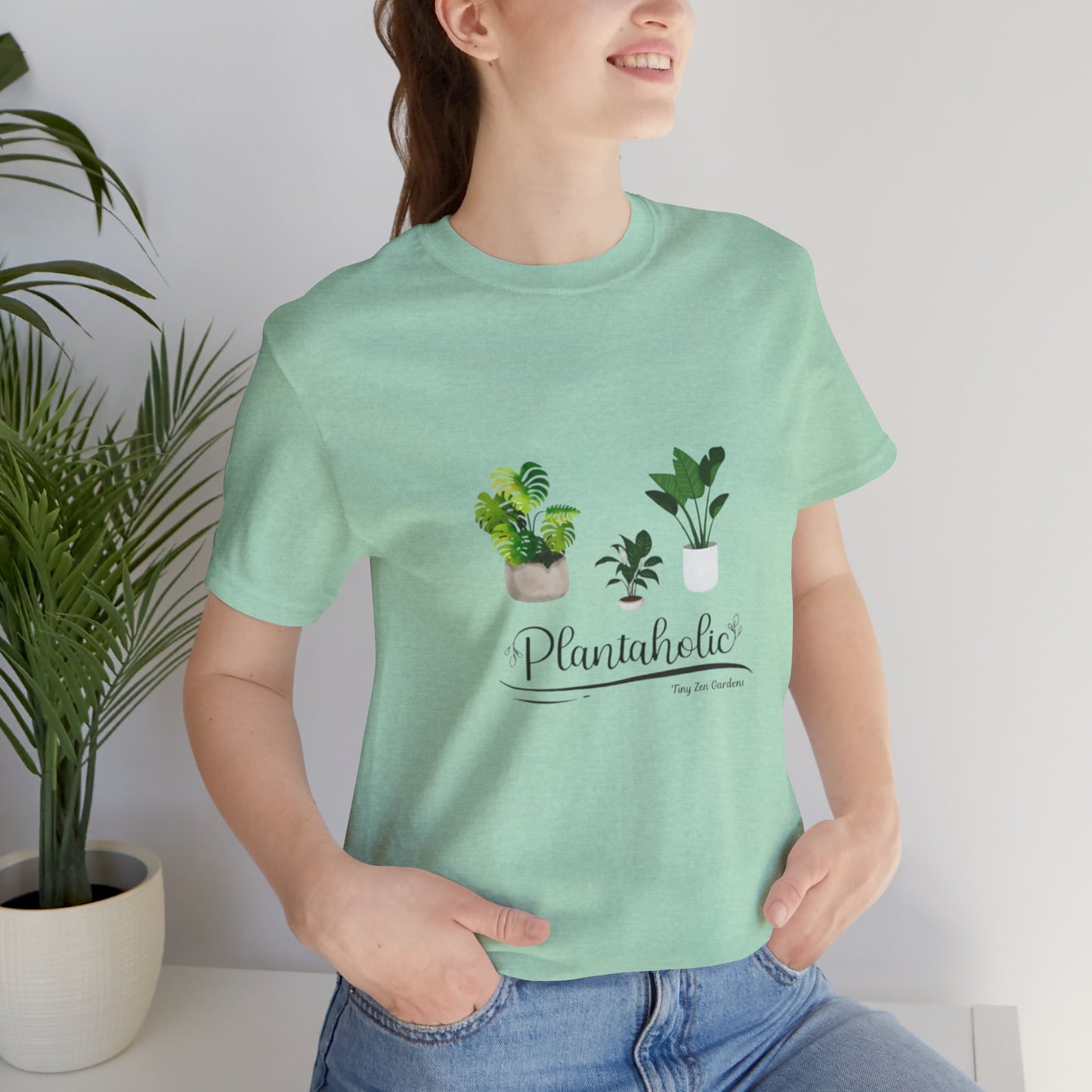 Unisex Jersey Short Sleeve Tee | Plantaholic | Tiny Zen Gardens