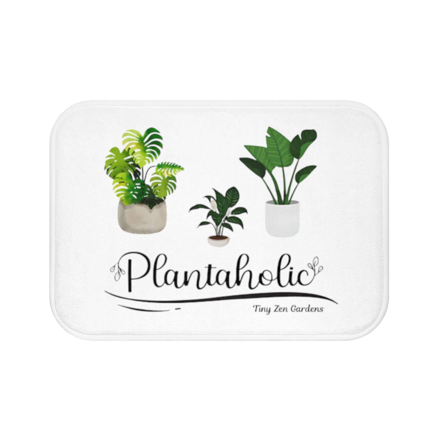 Bath Mat | Plantaholic | Tiny Zen Gardens - Tiny Zen Gardens