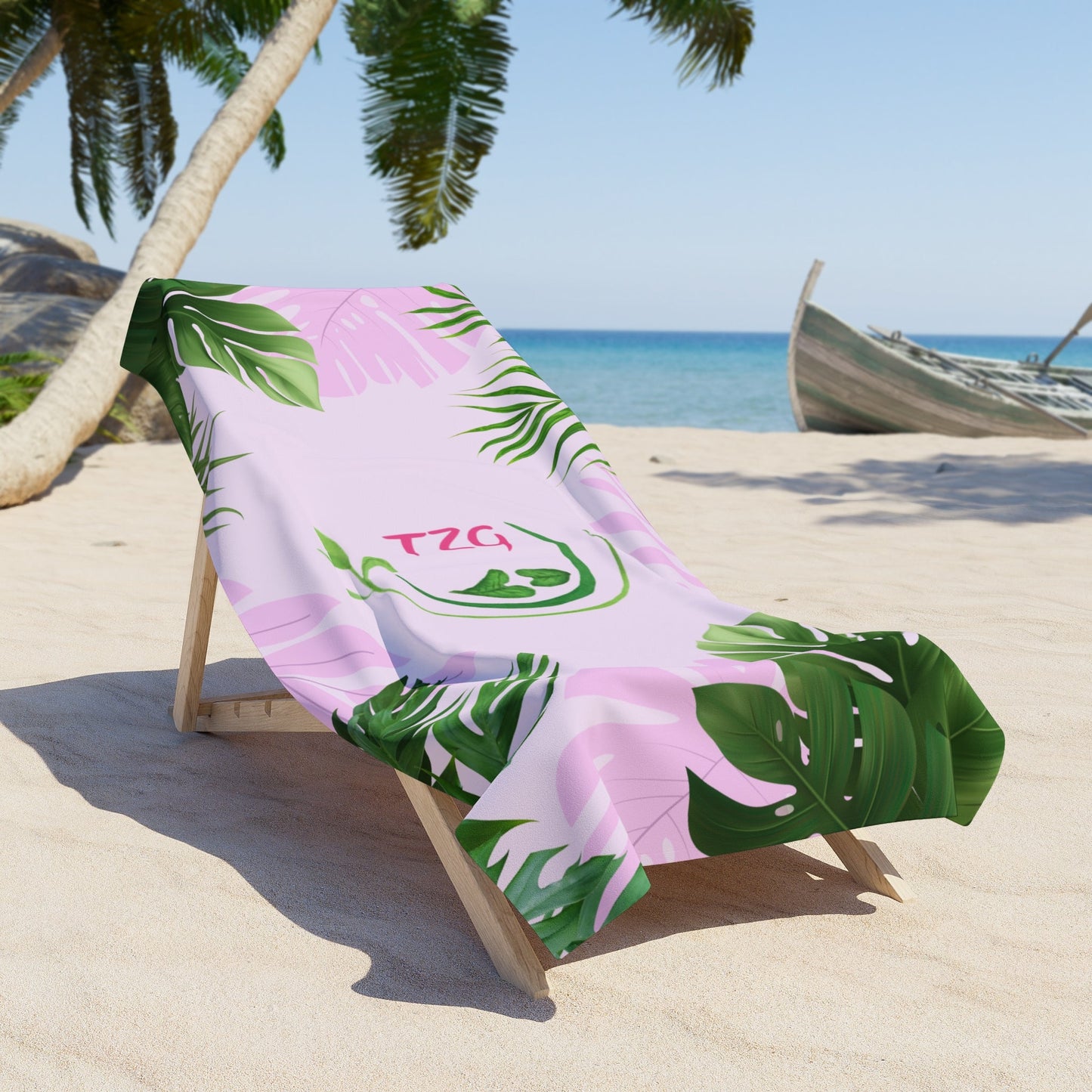 Beach Towel Tiny Zen Gardens - Tiny Zen Gardens