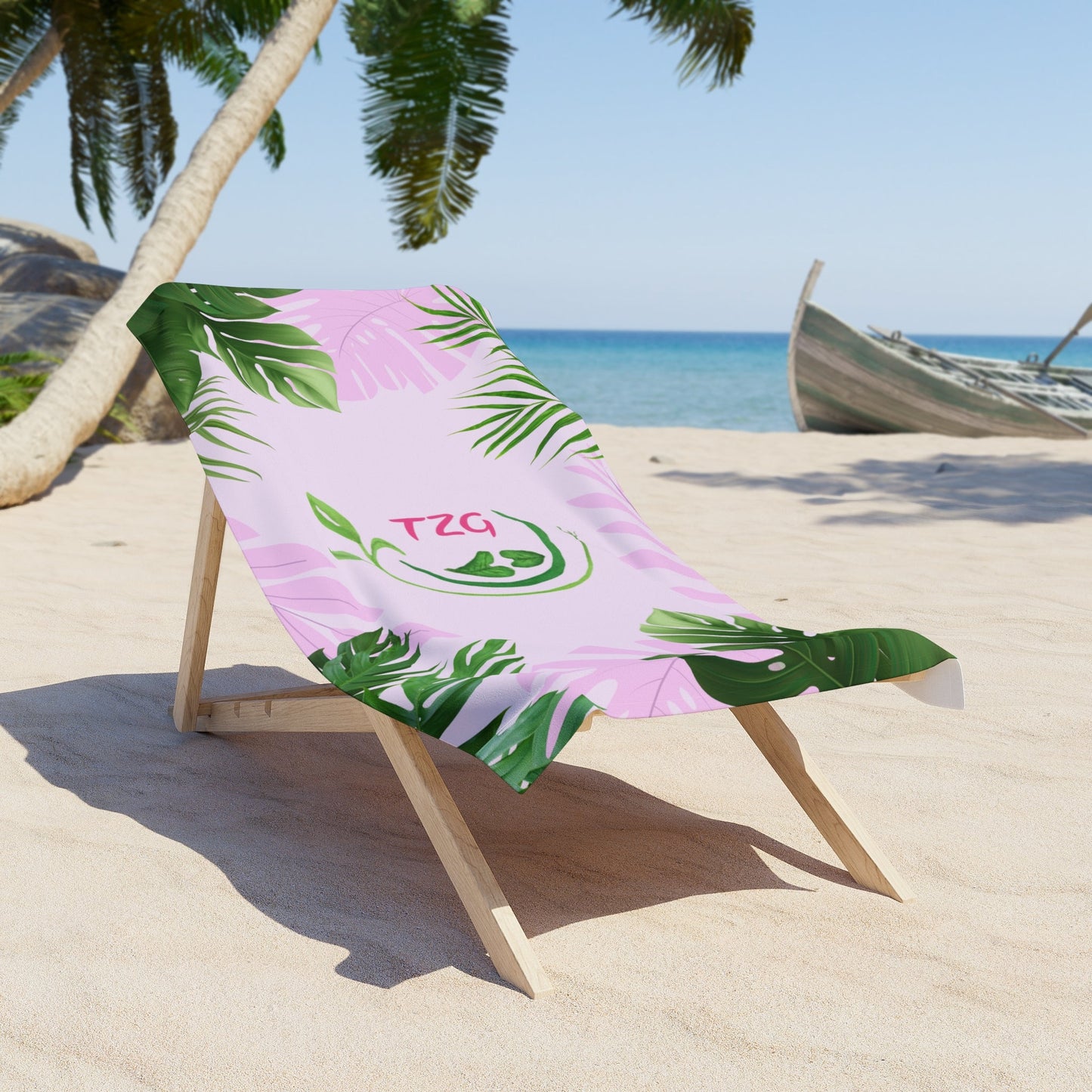 Beach Towel Tiny Zen Gardens - Tiny Zen Gardens