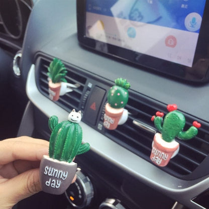 Cute Creative Ornaments Interior Car Accessories - Tiny Zen Gardens