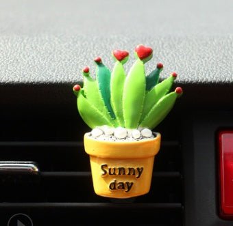 Cute Creative Ornaments Interior Car Accessories - Tiny Zen Gardens