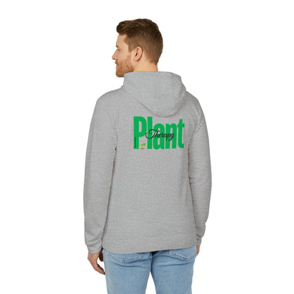 Fleece Hoodie Plant Therapy Print - Tiny Zen Gardens