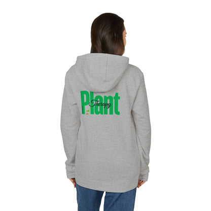 Fleece Hoodie Plant Therapy Print - Tiny Zen Gardens