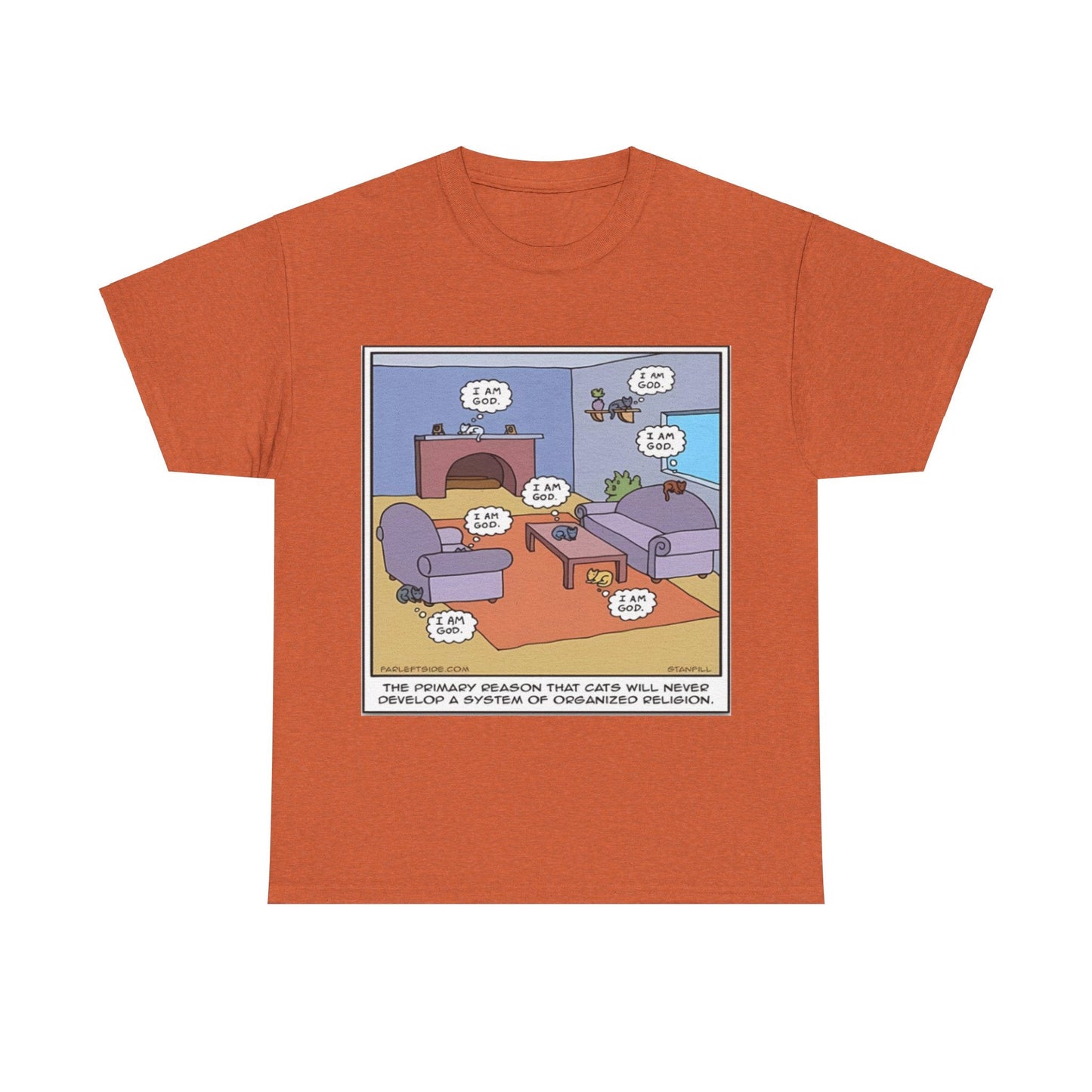 Funny Cat Tee - Tiny Zen Gardens