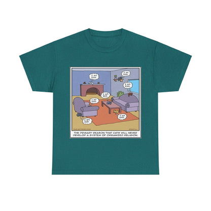 Funny Cat Tee - Tiny Zen Gardens