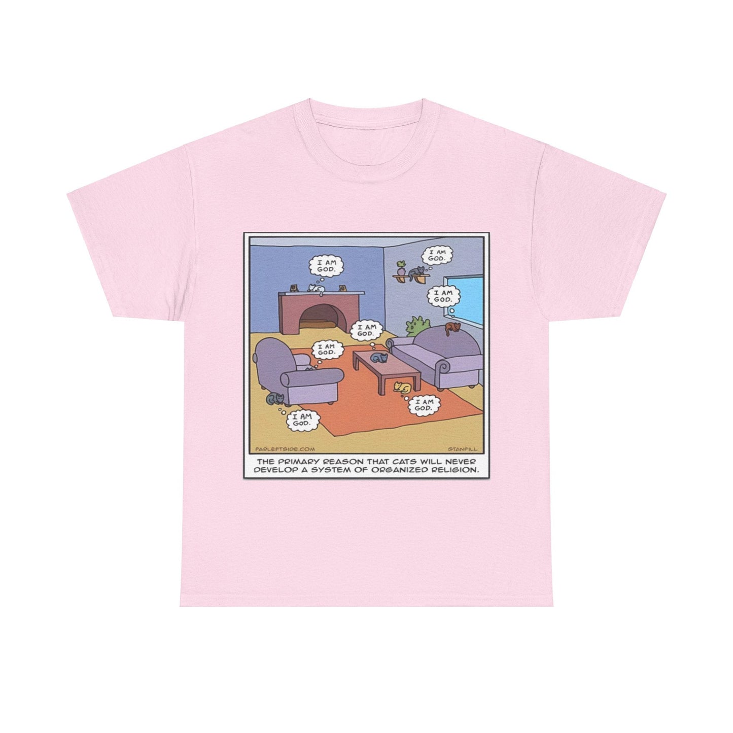 Funny Cat Tee - Tiny Zen Gardens