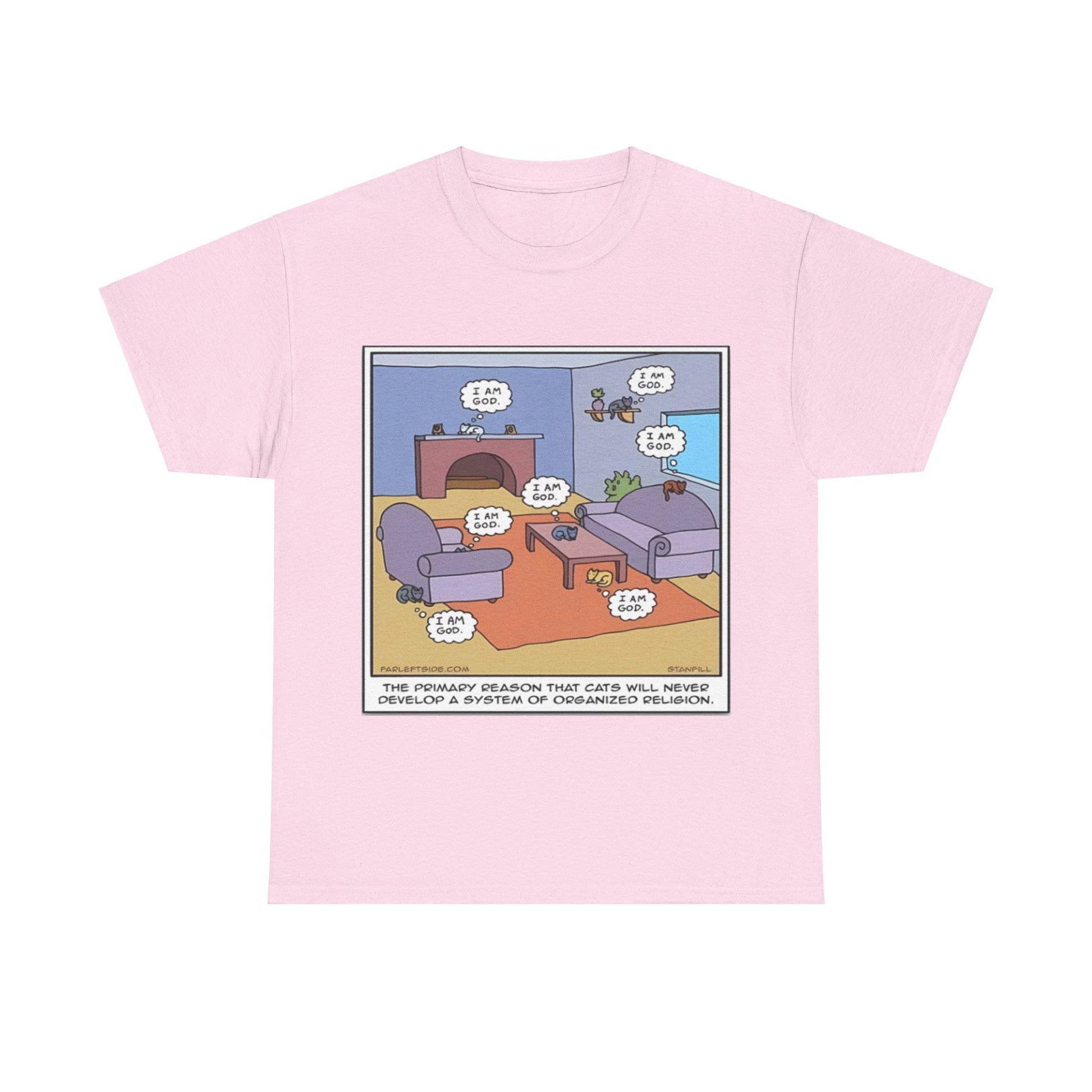 Funny Cat Tee - Tiny Zen Gardens